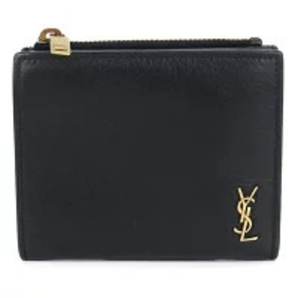 Saint Laurent Bi fold Wallet Compact Black